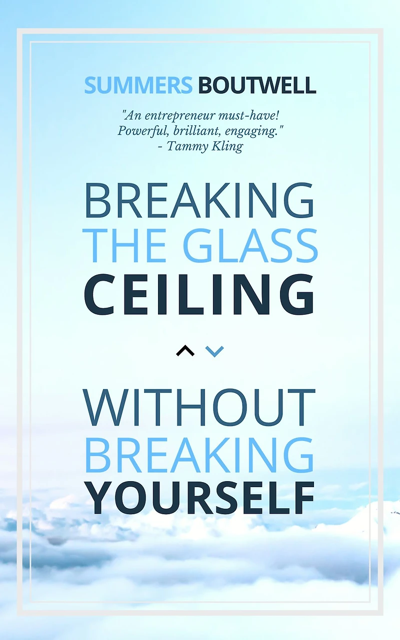 Breaking the Glass Ceiling without Yourself