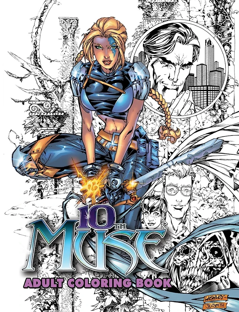 10th Muse: Adult Coloring Book