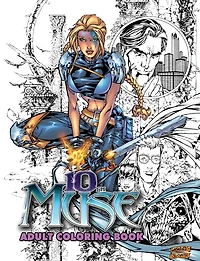 10th Muse: Adult Coloring Book