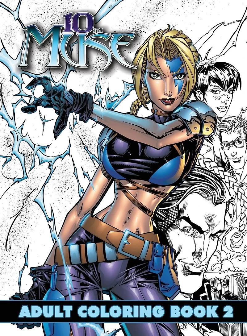 10th Muse: Adult Coloring Book: Volume 2