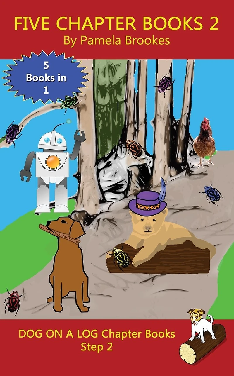 Five Chapter Books 2: Sound-Out Phonics Help Developing Readers, including Students with Dyslexia, Learn to Read (Step 2 a Systematic Series of Decodable Books)