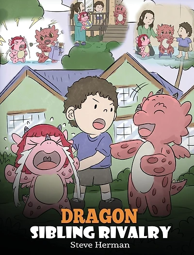 Dragon Sibling Rivalry: Help Your Dragons Get Along. A Cute Children Stories to Teach Kids About Relationships.