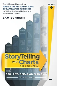 StoryTelling With Charts - the Full Story: Ultimate Playbook to Master Art and Science of Captivating Audiences by Telling Stories Data Framework