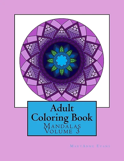 Adult Coloring Book: Mandalas Volume 3