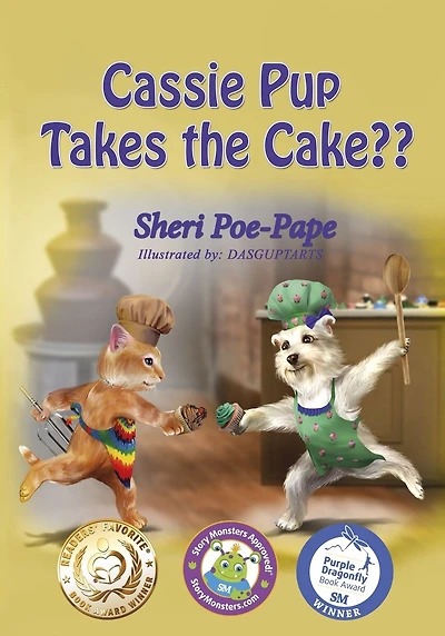 "Cassie Pup Takes the Cake "