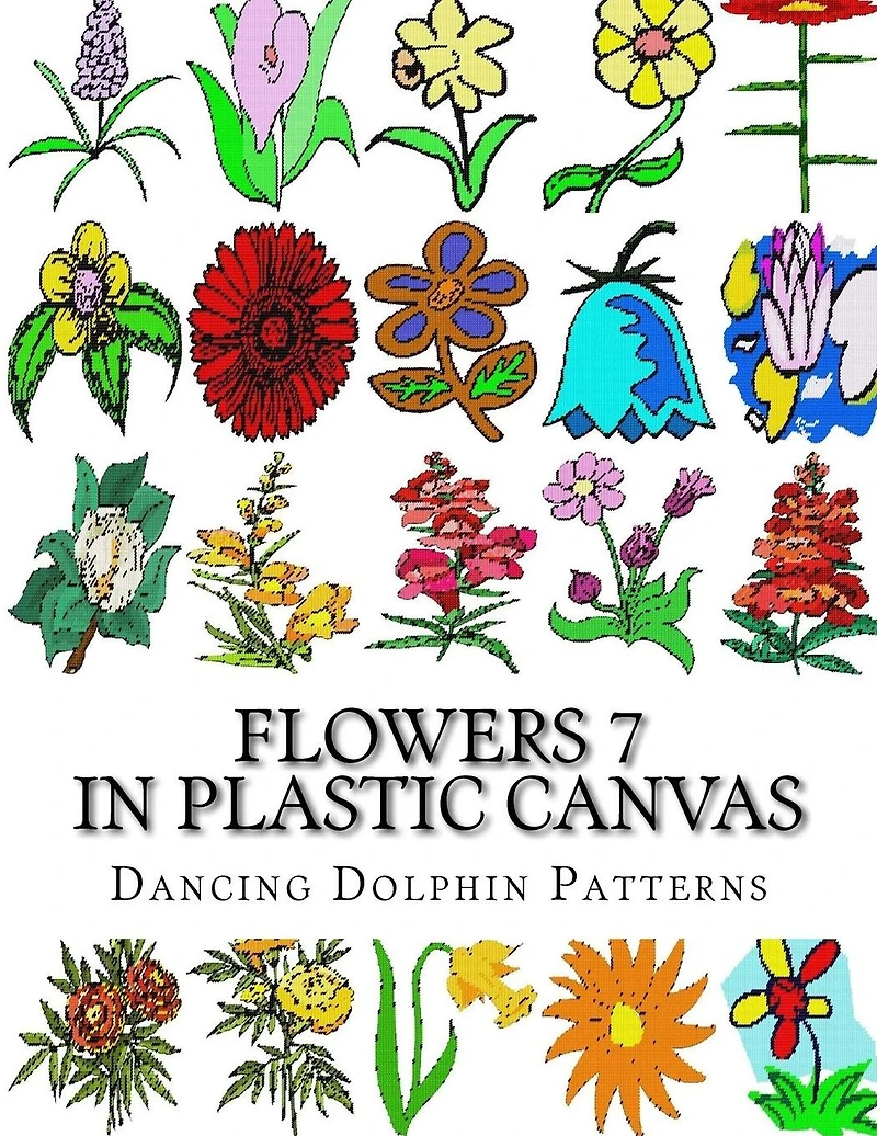 Flowers 7: in Plastic Canvas