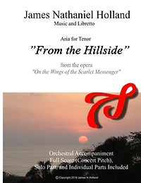 From the Hillside: Aria for Tenor with Orchestra from the Opera "On the Wings of the Scarlet Messenger"