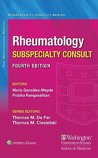 Washington Manual Rheumatology Subspecialty Consult