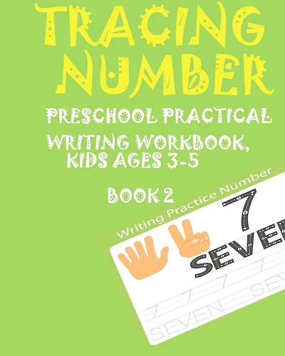 *TRACING NUMBERS*Preschoolers Practice Writing Numbers Workbook, Kids AGES 3-5*