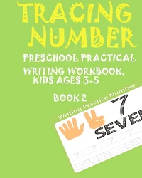 *TRACING NUMBERS*Preschoolers Practice Writing Numbers Workbook, Kids AGES 3-5*