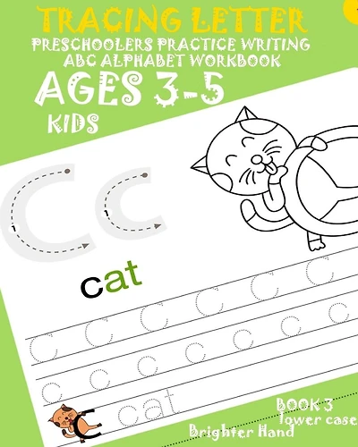 *tracing Letter: Preschoolers Practice Writing*ABC*Alphabet Workbook, KIDS AGES3+