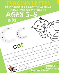 *tracing Letter: Preschoolers Practice Writing*ABC*Alphabet Workbook, KIDS AGES3+