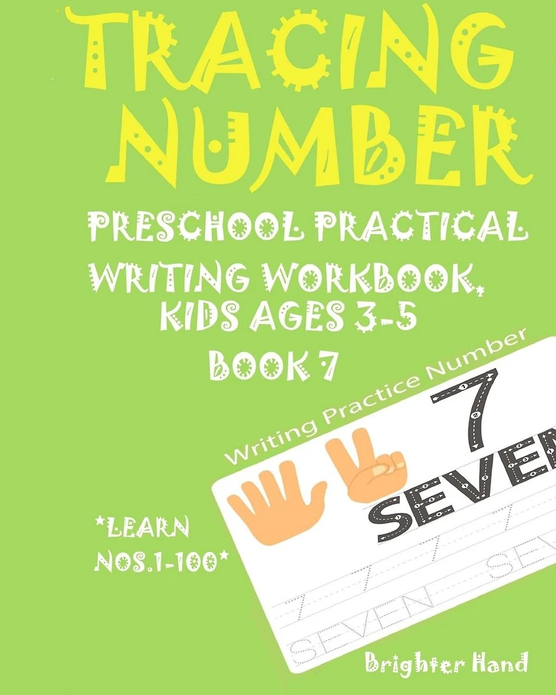 *tracing Number: Preschoolers*Practice Writing*Workbook, KIDS AGES*3-5*: *TRACING NUMBER: Preschoolers*Practice Writing*Workbook, KIDS AGES*3-5*