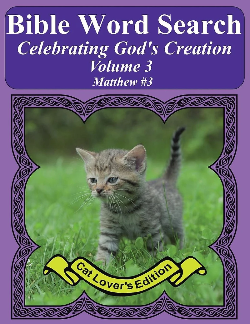 Bible Word Search Celebrating God's Creation Volume 3: Matthew #3 Extra Large Print