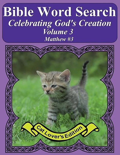 Bible Word Search Celebrating God's Creation Volume 3: Matthew #3 Extra Large Print