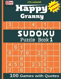Happy Granny SUDOKU Puzzle Book 1
