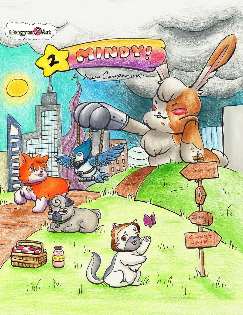 The New Adventures of Mindy The Corgi: A New Companion: New Saga Comic Book 2.0
