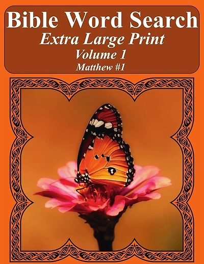 Bible Word Search Extra Large Print Volume 1: Matthew #1