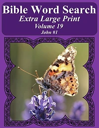 Bible Word Search Extra Large Print Volume 19: John #1