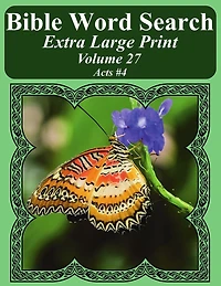 Bible Word Search Extra Large Print Volume 27: Acts #4