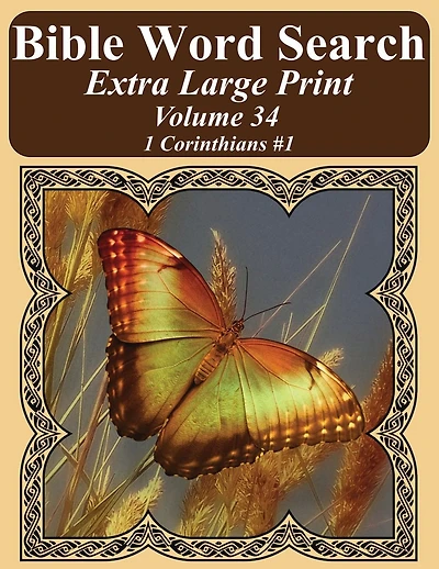 Bible Word Search Extra Large Print Volume 34: 1 Corinthians #1