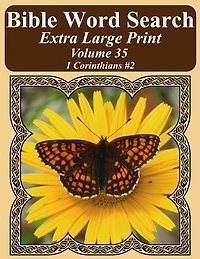 Bible Word Search Extra Large Print Volume 35: 1 Corinthians #2