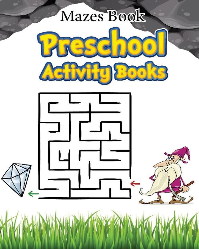 Mazes Book Preschool Activity Book: Mazes For Kids Learning