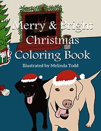Merry and Bright Christmas Coloring Book