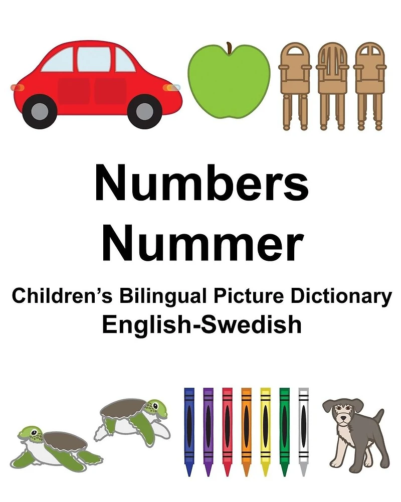 English-Swedish Numbers/Nummer Children's Bilingual Picture Dictionary