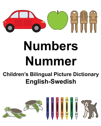 English-Swedish Numbers/Nummer Children's Bilingual Picture Dictionary