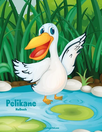 Pelikane-Malbuch 1