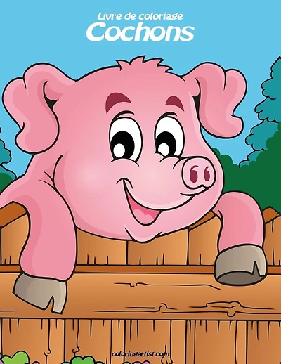 Livre de coloriage Cochons 2