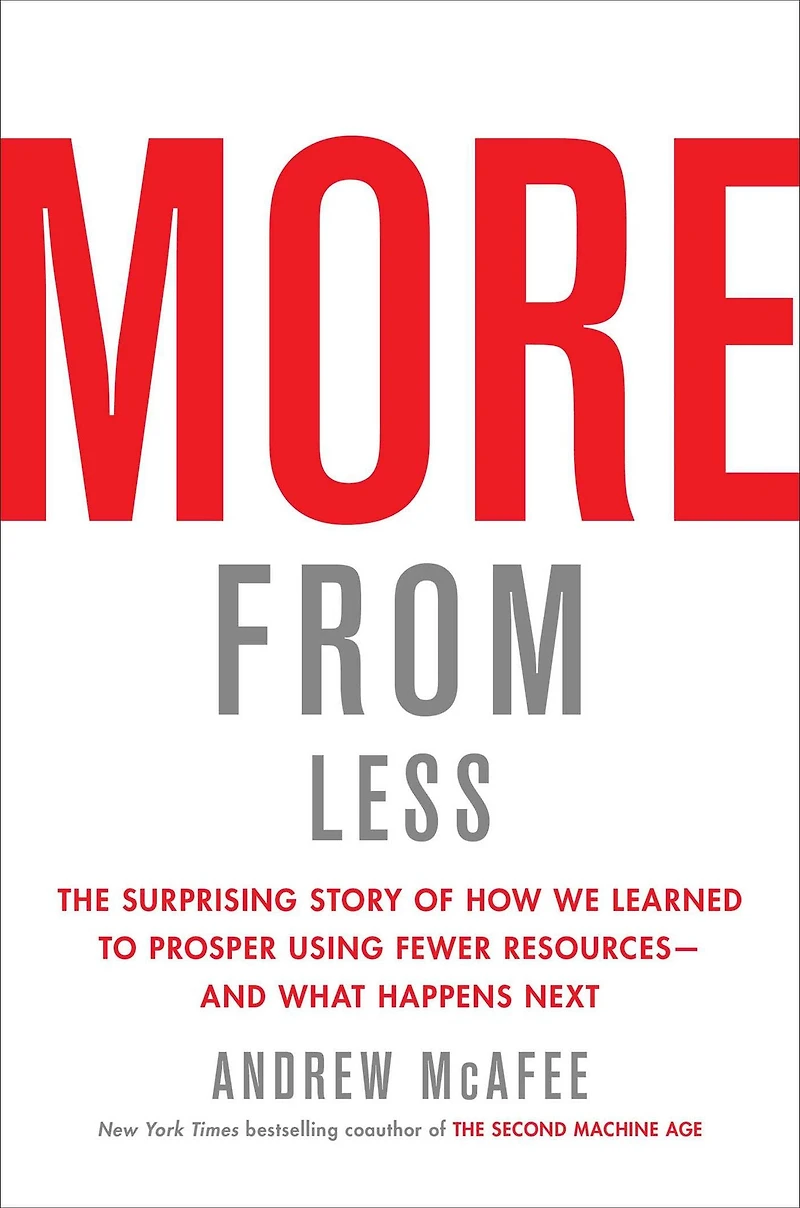 More from Less: The Surprising Story of How We Learned to Prosper Using Fewer Resources-and What Happens Next