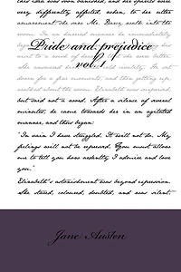 Pride and prejudice: vol. 1