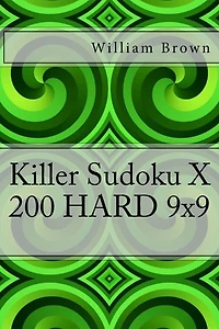 Killer Sudoku X - 200 HARD 9x9