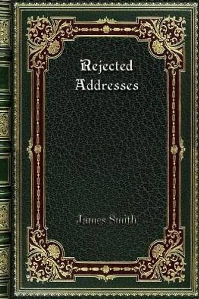 Rejected Addresses: The New Theatrum Poetarum