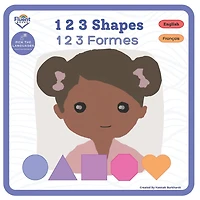 1 2 3 Shapes - 1 2 3 Formes: Bilingual French-English Book, Livre bilingue franÃ¯Â¿Â½ais-anglais