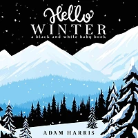Hello Winter: A Black and White Baby Book