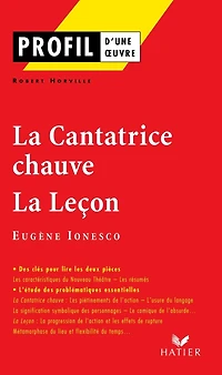 Profil - Ionesco (Eugène) : La Cantatrice chauve - La Leçon: analyse littéraire de l'oeuvre