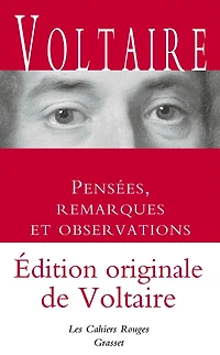 Pensées, remarques et observations - Inédit: Les Cahiers Rouges