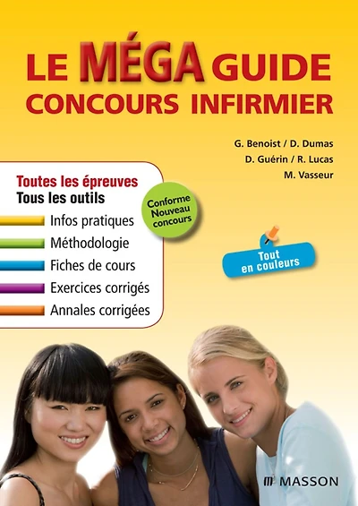 Le Méga Guide Concours infirmier: Avec livret d'entraînement