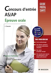 Concours d'entrée AS/AP. Épreuve orale: Avec livret d'entraînement
