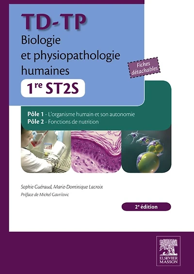 TD-TP Biologie et physiopathologie humaines - 1re ST2S