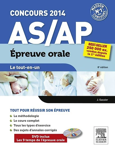 Le tout-en-un Concours AS/AP Épreuve orale: Avec livret d'entraînement