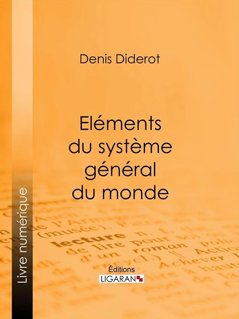 Eléments du système général du monde