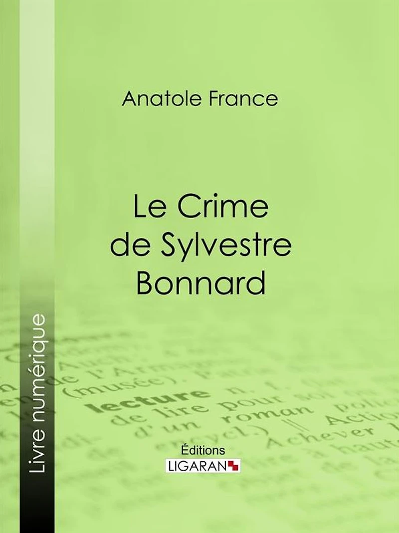 Le Crime de Sylvestre Bonnard