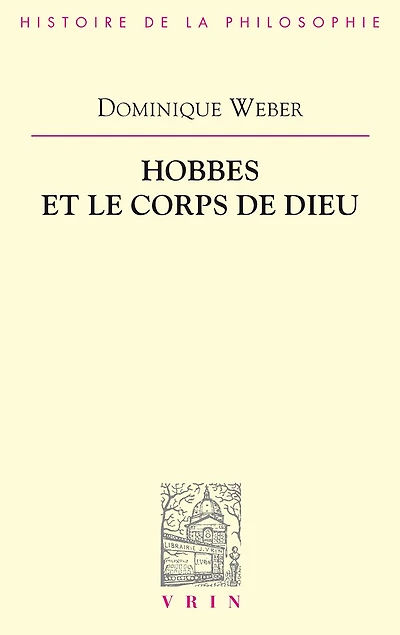 Hobbes et le corps de Dieu