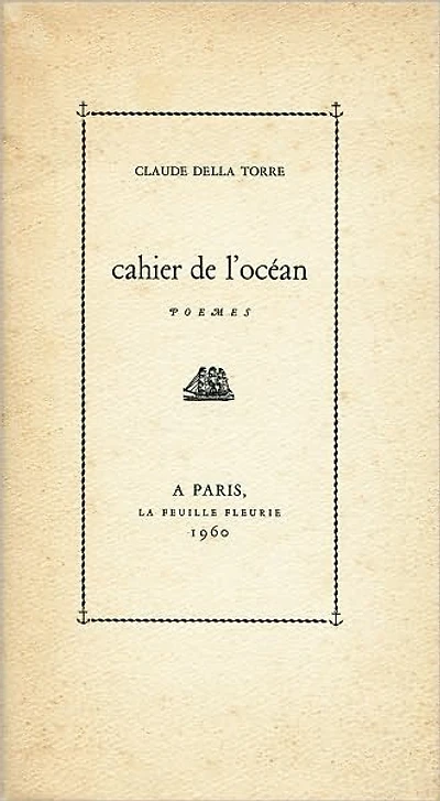 Cahier de l'ocean