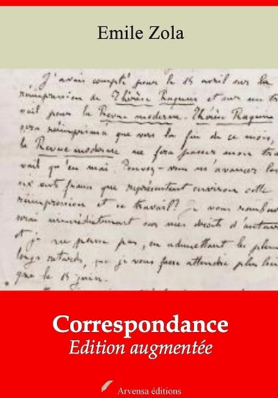 Correspondance: Nouvelle édition augmentée - Arvensa Editions