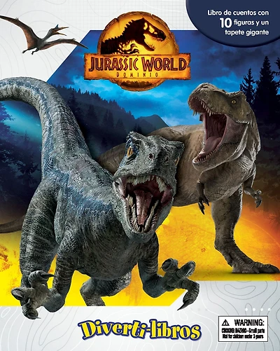 UNIVERSAL JURASSIC WORLD DIVERTI-LIBROS